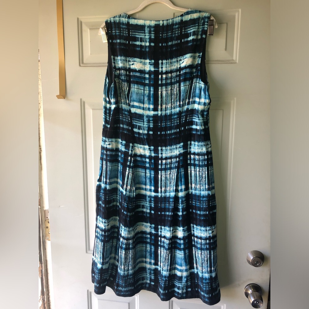 Pendleton blue/navy/white dress size 12 - Picture 3 of 3